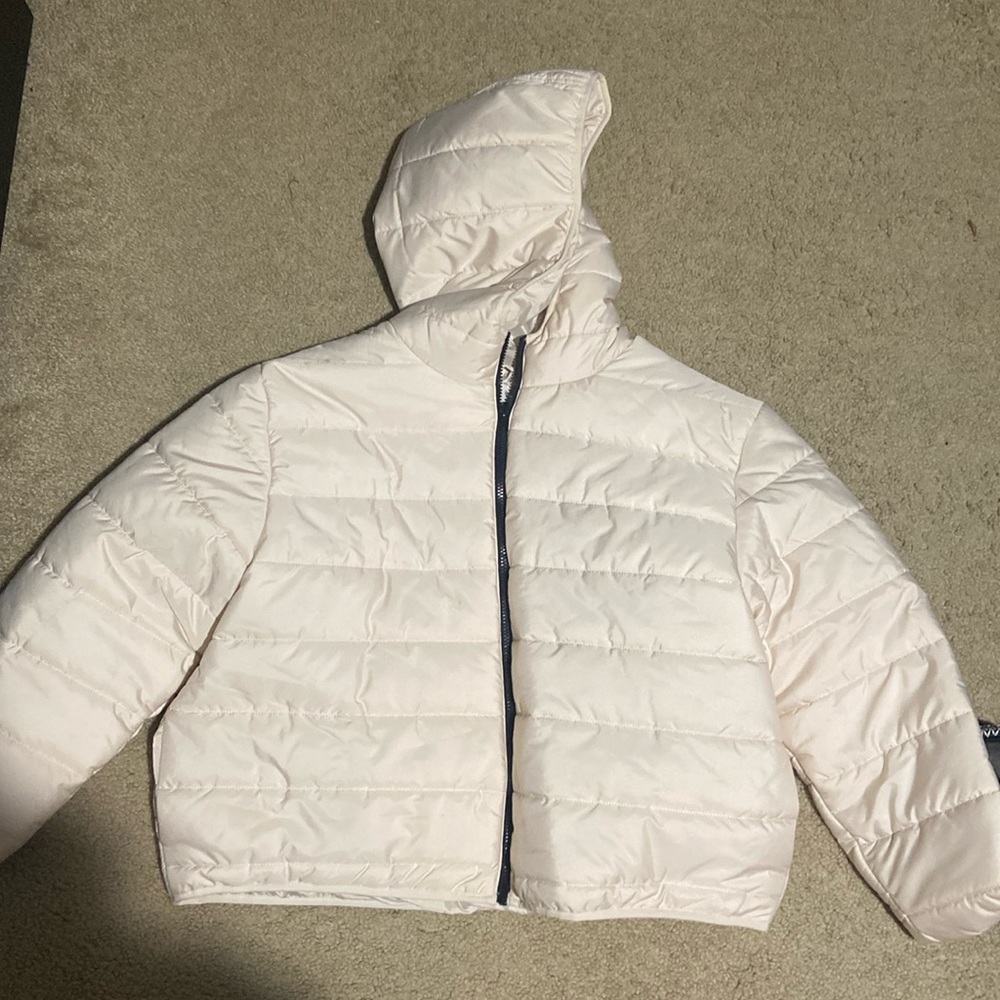 Cropped puffer jacket